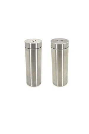 Rs 2'li Paslanmaz Çelik Tuzluk Ve Biberlik Seti 9 Cm Baharatlık