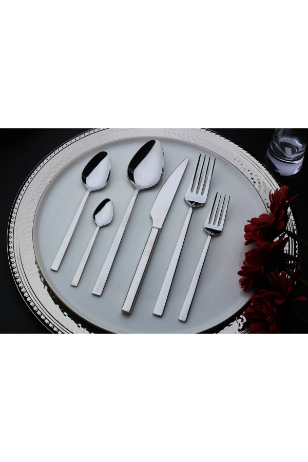 Mercan 12 Kişilik 72 Parça Çatal Kaşık Bıçak Takımı